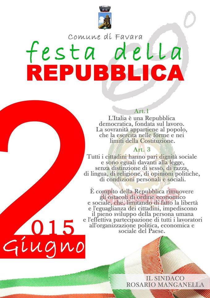 Festa della Repubblica - 2 Giugno 2015