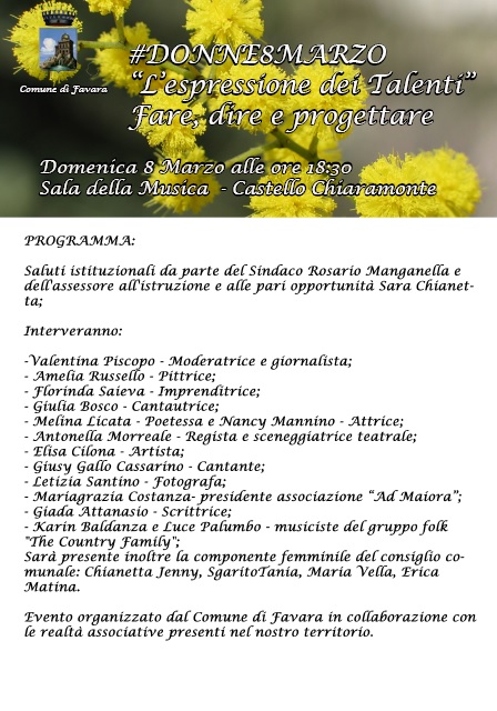 #Donne8marzo